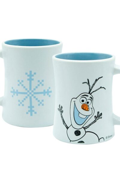Geda Labels: Disney Die Eiskönigin – Völlig unverfroren 3D Relief Tasse Olaf 360 ml