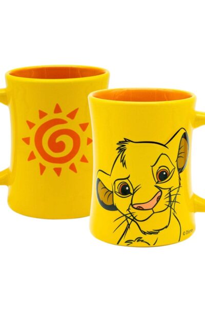 Geda Labels: Disney Der König der Löwen 3D Relief Tasse Simba 360 ml