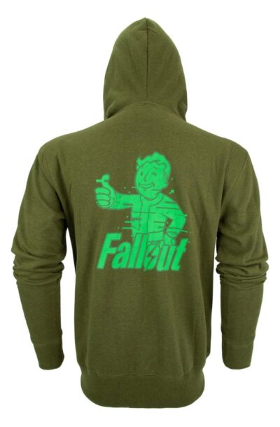 DEVplus: Fallout Kapuzenpullover mit Reissverschluss Analog Pip-Boy   Grösse M