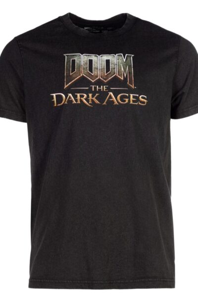 DEVplus: Doom The Dark Ages T-Shirt Logo Washed Out Grösse L