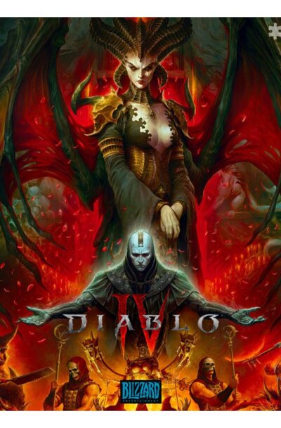 Good Loot: Diablo IV Gaming Puzzle Lilith Composition (1000 Teile)