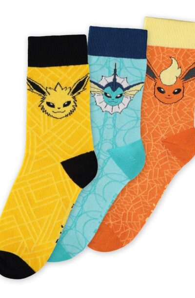 Difuzed: Pokémon Socken 3er-Pack Evoli Evolution 43-46