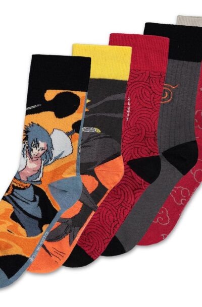 Difuzed: Naruto Shippuden Socken 5er-Pack 35-38