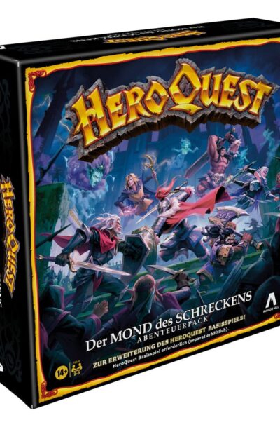 Hasbro: HeroQuest Brettspiel-Erweiterung Der Mond des Schreckens Abenteuerpack *Deutsche Version*