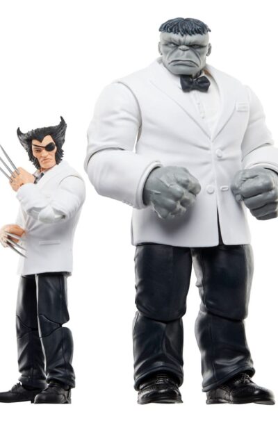 Hasbro: Wolverine 50th Anniversary Marvel Legends Actionfiguren 2er-Pack Marvel’s Patch & Joe Fixit 15 cm