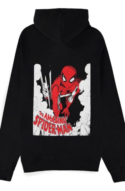 Difuzed: Marvel Kapuzenpullover mit Reissverschluss Spider-Man  Grösse M
