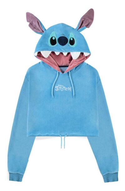 Difuzed: Lilo & Stitch Cropped Kapuzenpullover Stitch  Grösse XXL