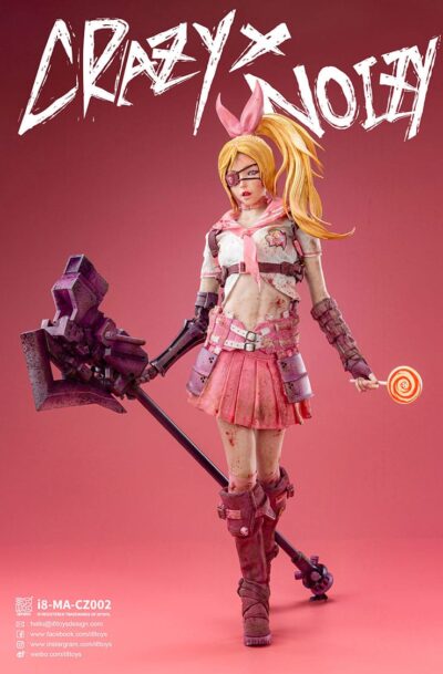 i8 Toys: Mentality Agency Serie Actionfigur 1/6 Candy Battle Damaged Ver. 28 cm