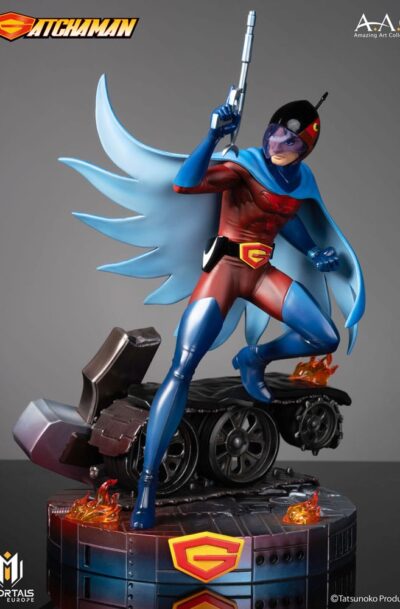 Immortals Collectibles: Gatchaman Amazing Art Collection Statue Joe the Condor, Expert in Shooting 34 cm