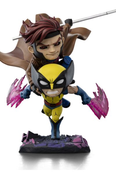 Iron Studios: X-Men 97 Mini Co. PVC Figur Gambit and Wolverine 23 cm