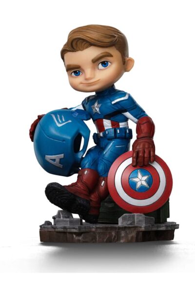 Iron Studios: Avengers Infinity Saga Mini Co. PVC Figur Captain America 14 cm