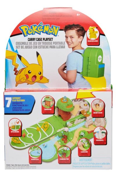Jazwares: Pokémon Tragbares Spielset Rucksack