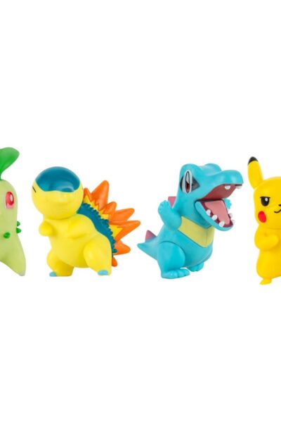 Jazwares: Pokémon Battle Figure Set Figuren 4er-Pack