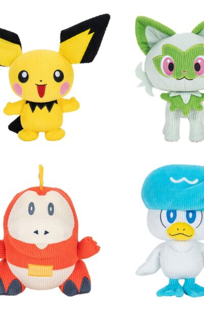Jazwares: Pokémon Select Plüschfiguren Corduroy 20 cm Sortiment (6)
