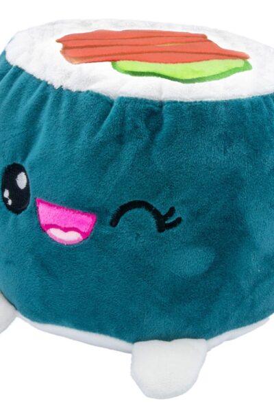 Joy Toy (IT): Plushi Plüschfigur Maki Sushi mit Lachs 20 cm