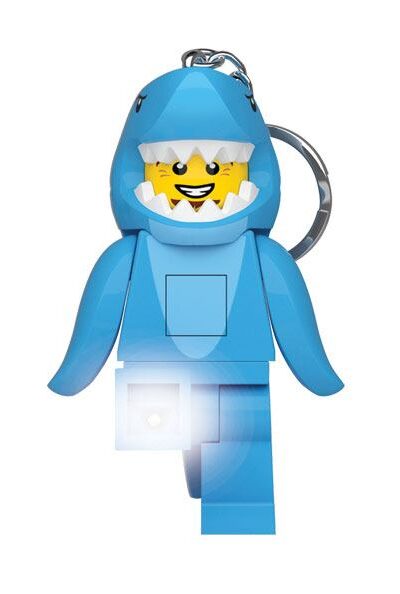Joy Toy (IT): LEGO Classic Schlüsselanhänger mit Leuchtfunktion Hai 8 cm