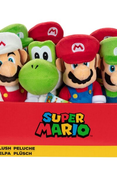 Jakks Pacific: Super Mario Plüschfiguren 23 cm Sortiment (8)