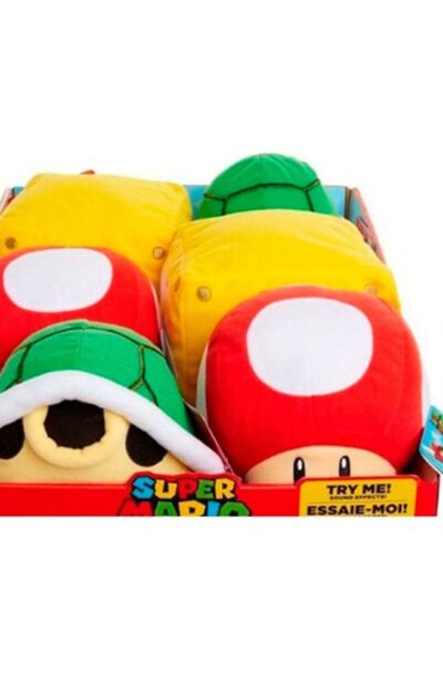 Jakks Pacific: World of Nintendo Super Mario Plüschfiguren Sortiment (6)