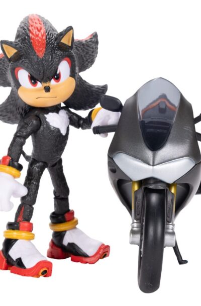 Jakks Pacific: Sonic – The Hedgehog Movie 3 Actionfigur mit Fahrzeug 13 cm