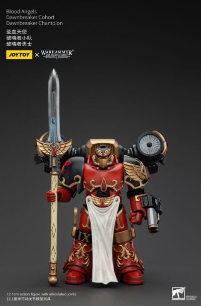 Joy Toy (CN): Warhammer The Horus Heresy Actionfigur 1/18 Blood Angels Dawnbreaker Cohort Dawnbreaker Champion 13 cm