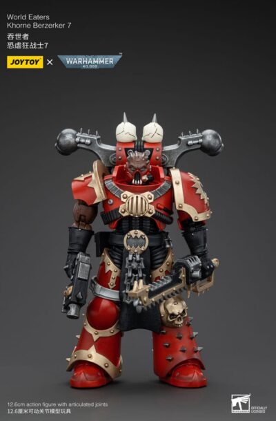 Joy Toy (CN): Warhammer 40k Actionfigur 1/18 World Eaters Khorne Berzerker 7 13 cm
