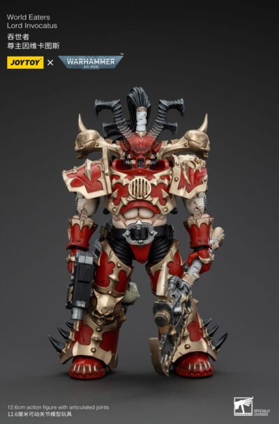 Joy Toy (CN): Warhammer 40k Actionfigur 1/18 World Eaters Lord Invocatus 13 cm
