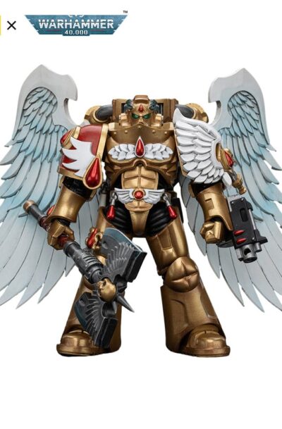 Joy Toy (CN): Warhammer 40,000 Actionfigur 1/18 Blood Angels Sanguinary Guard with Encarmine Axe 12 cm
