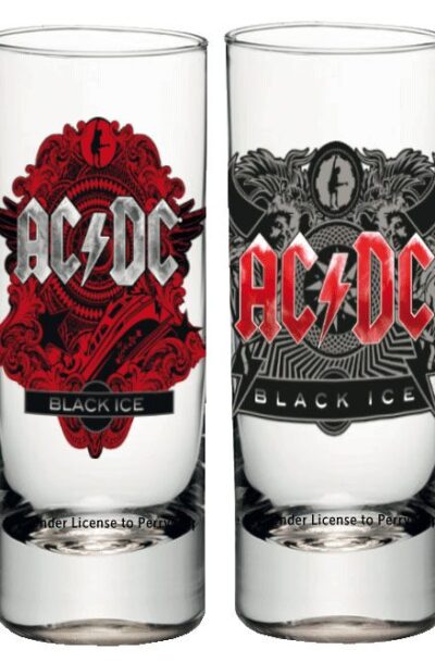 KKL: AC/DC Schnapsgläser 4er-Pack Black Ice