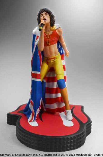 Knucklebonz: The Rolling Stones Rock Iconz Statue Mick Jagger (Tattoo You Tour 1981) 22 cm