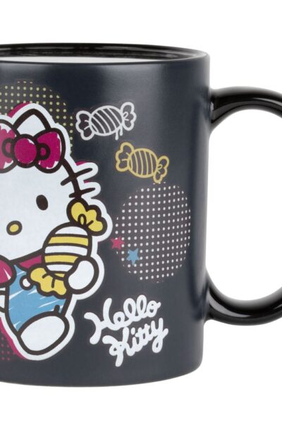Konix: Sanrio Tasse mit Thermoeffekt Hello Kitty Candies 320 ml