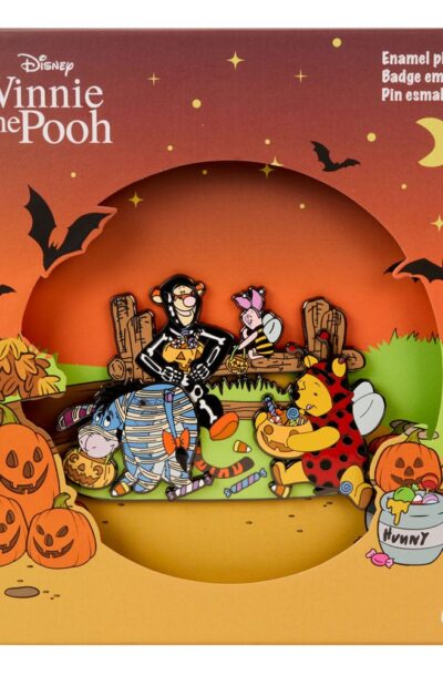 Loungefly: Disney by Loungefly Enamel Ansteck-Pin Winnie the Pooh Trick R Treat Moving Limited Edition 8 cm