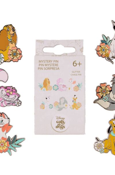 Loungefly: Disney by Loungefly Ansteck-Pins Blind Box Dogs & Cats Sortiment (12)