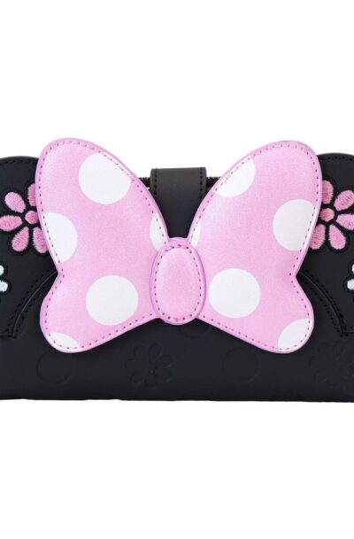 Loungefly: Disney by Loungefly Geldbeutel Minnie Floral Rock the Dots Flap