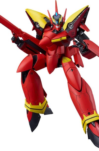 Max Factory: The Super Dimension Fortress Macross PLAMAX Plastic Model Kit 1/72 VF-19 Custom Fire Valkyrie (Basara Nekki Unit) 22 cm