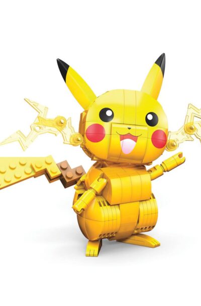 Mattel: Pokémon Mega Construx Wonder Builders Bauset Pikachu 10 cm