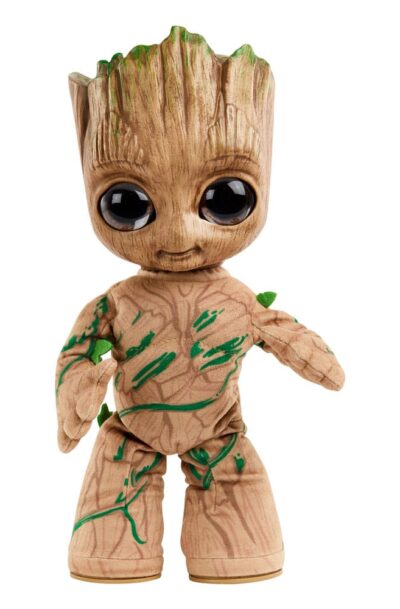 Mattel: I Am Groot Elektronische Plüschfigur Groovin‘ Groot 28 cm *Englische Version*