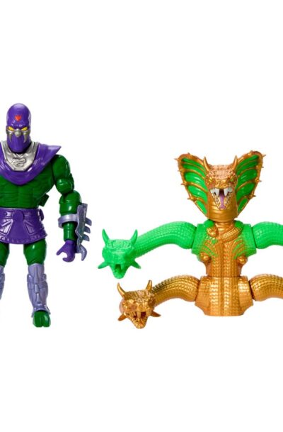 MOTU x TMNT: Turtles of Grayskull Deluxe Actionfigur King Hiss 14 cm