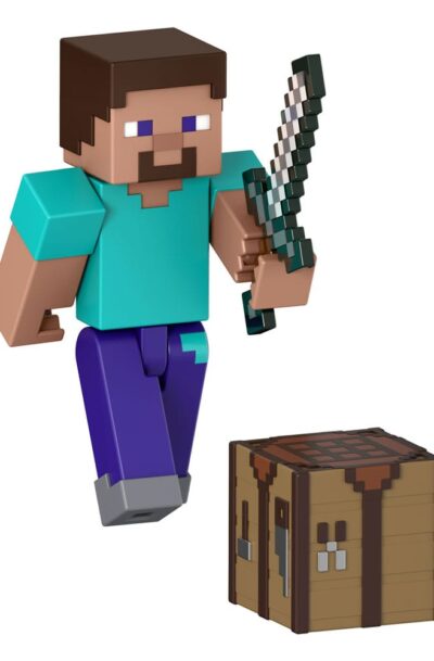 Mattel: Minecraft Actionfigur Steve 8 cm