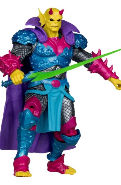 McFarlane Toys: DC Multiverse Actionfigur The Demon (Demon Knights) Black Light Edition (Gold Label) 18 cm