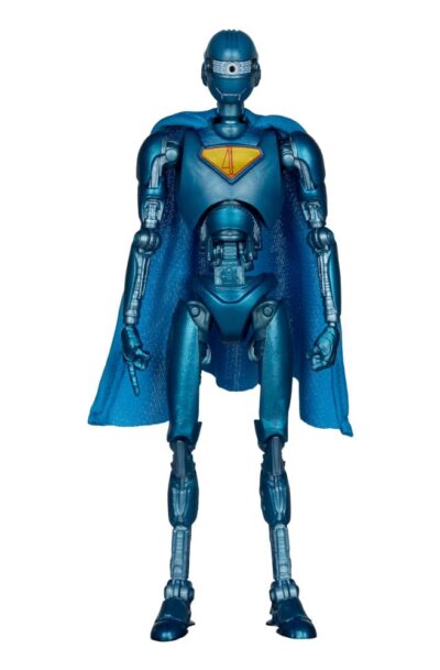 McFarlane Toys: Superman (2025) DC Multiverse Deluxe Actionfigur Superman Robot (Red Platinum Edition) 18 cm