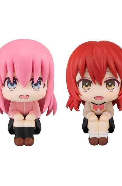 Megahouse: Bocchi the Rock! Look Up PVC Statue Hitori Goto & Ikuyo Kita 11 cm (with gift)