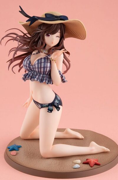 Megahouse: The Idolmaster Shiny Colors PVC Statue Kogane Tsukioka Be Bop Beach Ver. 17 cm
