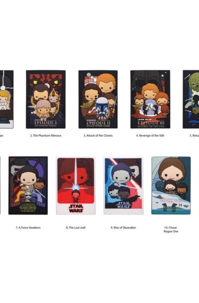Monogram Int.: Star Wars 3D PVC-Taschenanhänger Posters Series 7 Display (24)
