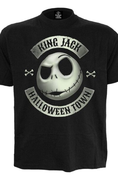Heroes Inc: Nightmare before Christmas T-Shirt Jack Crest Grösse L