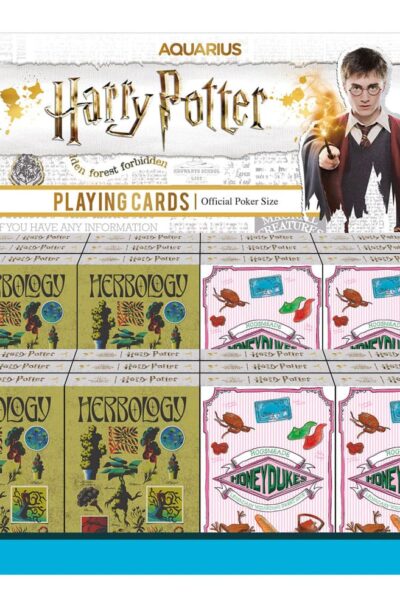 Aquarius: Harry Potter Spielkarten Display (24)