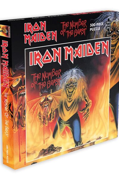 NMR Distribution: Iron Maiden Rock Saws Puzzle The Number of the Beast Single (500 Teile)