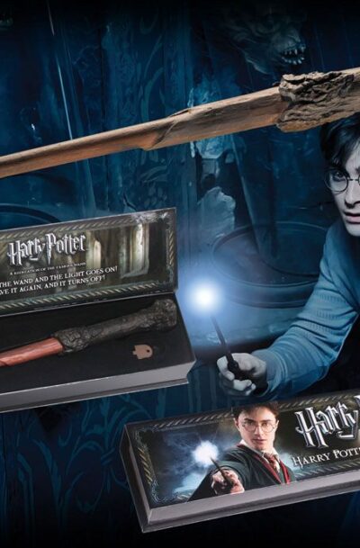 Noble Collection: Harry Potter Replik Harrys Zauberstab mit Leuchtfunktion
