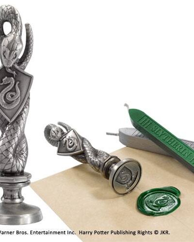 Noble Collection: Harry Potter Siegelstempel Slytherin 10 cm