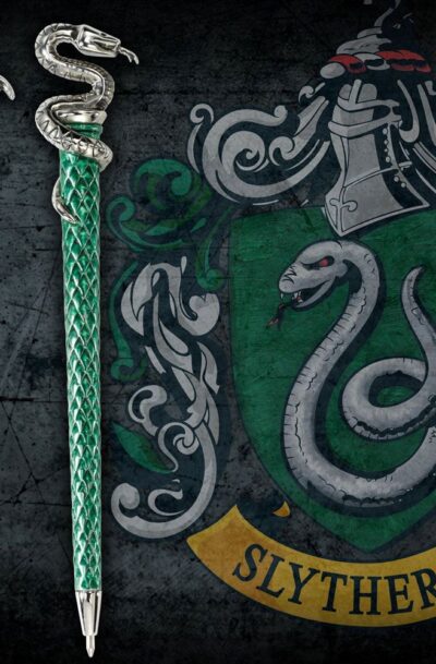 Noble Collection: Harry Potter – Hogwarts Slytherin Kugelschreiber