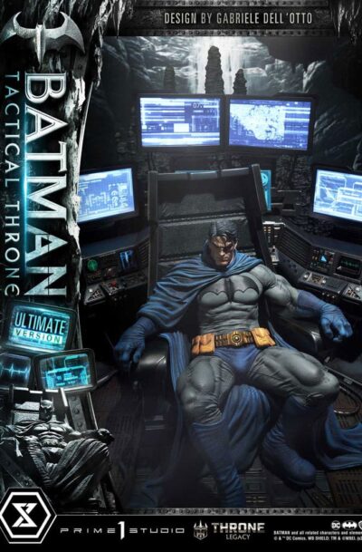 Prime 1 Studio: DC Comics Throne Legacy Collection Statue 1/3 Batman Tactical Throne Ultimate Bonus Version 57 cm